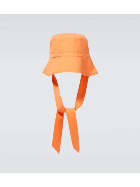 Вълнена шапка с периферия King & Tuckfield оранжево