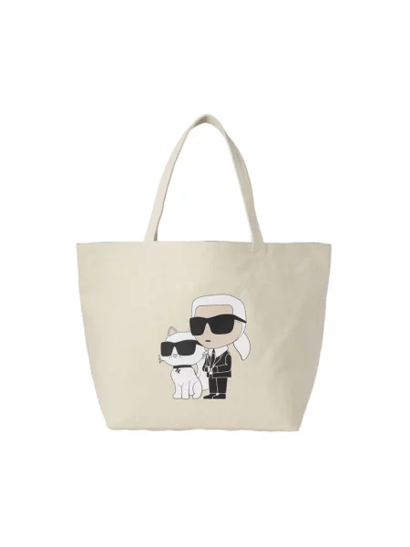 Karl Lagerfeld torebka beżowy