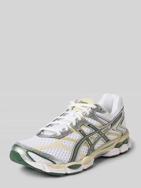 Sneakersy z detalami z logo marki Asics białe