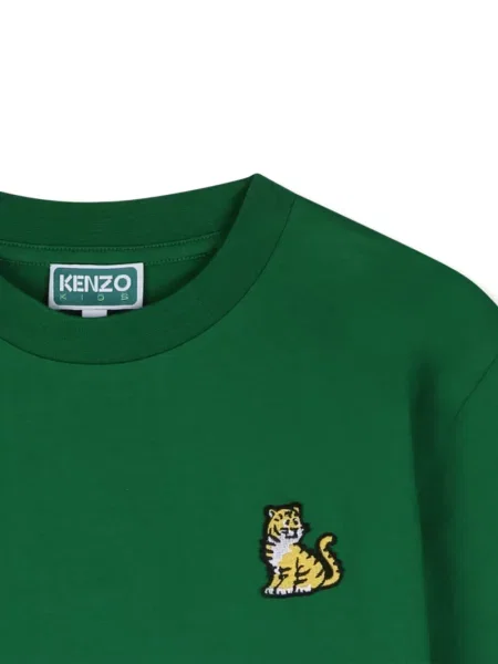 Koszulka dziecięca Kenzo zielona