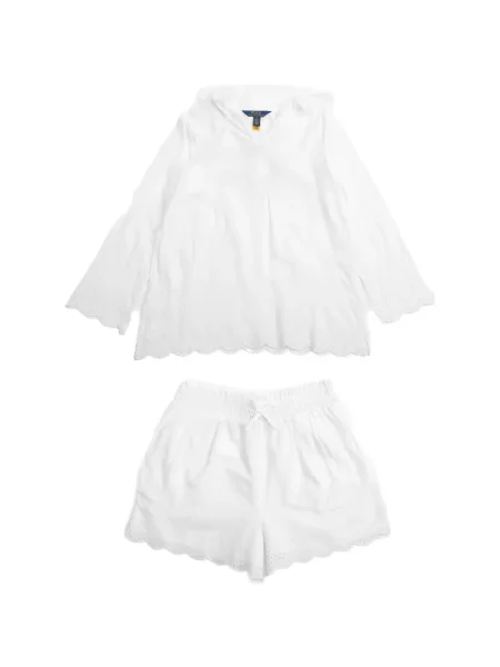 Bluzka dziecięca Polo Ralph Lauren biała