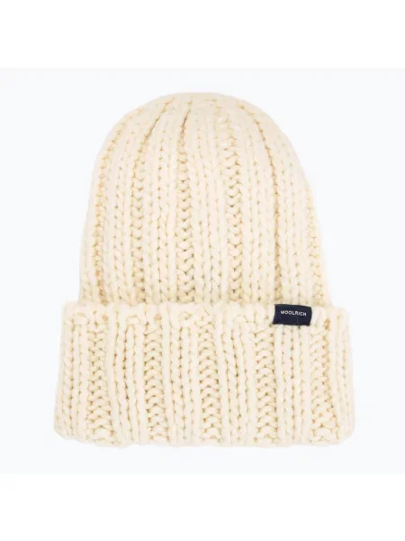 Căciulă de iarnă pentru femei Woolrich Chunky Beanie milky cream