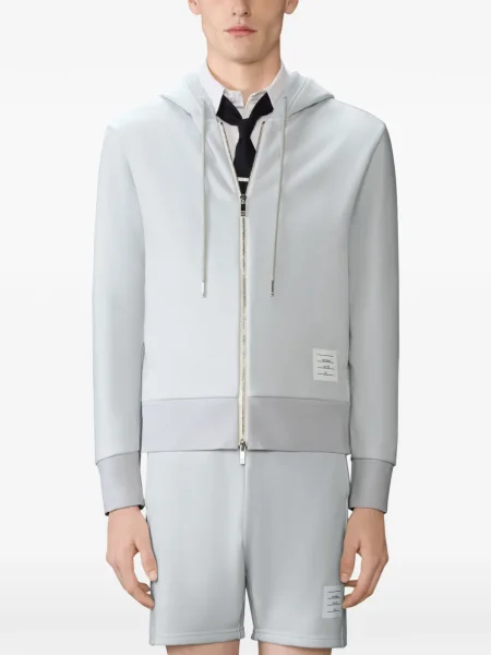 Hanorac cu glugă Thom Browne gri