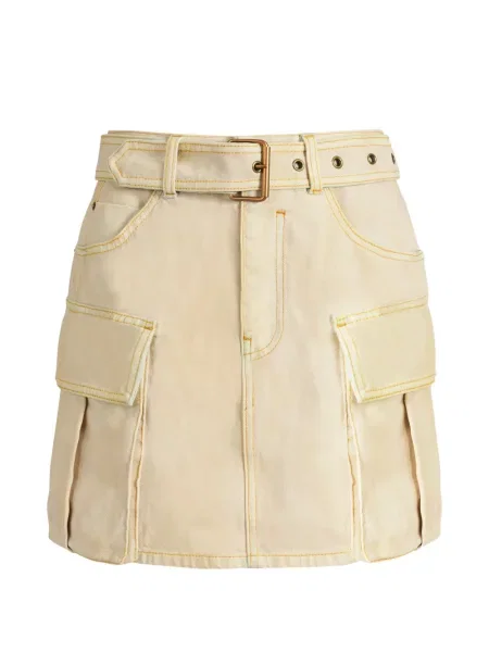 Fustă din denim Balmain