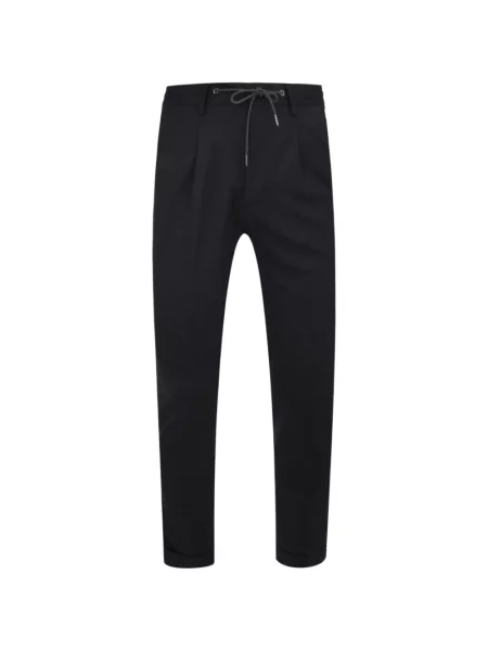 Pantaloni Luciano Barbera cu cordon gri