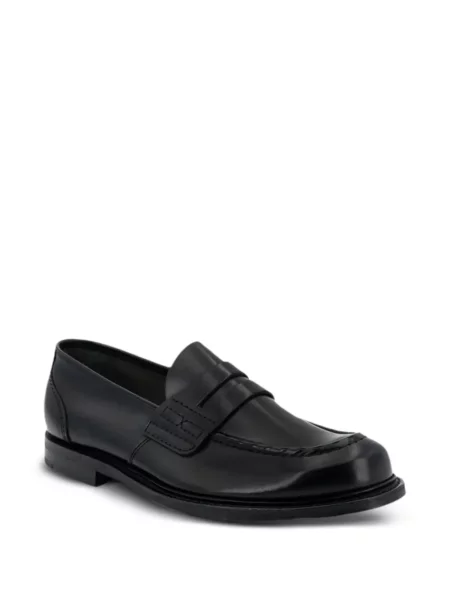Pantofi loafer Church's din piele negru