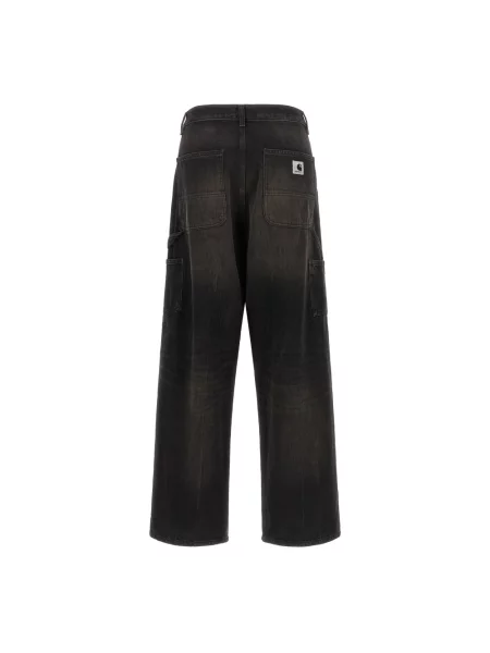 Jeansy Carhartt Wip czarne