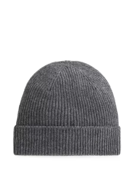 Căciulă Woolrich tricotate gri