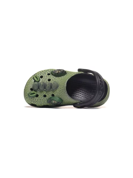 Crocs Šľapky Classic IAM Scary Dino Clog T čierna