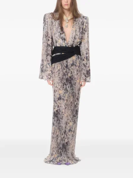 Rochie maxi Valentino Garavani gri