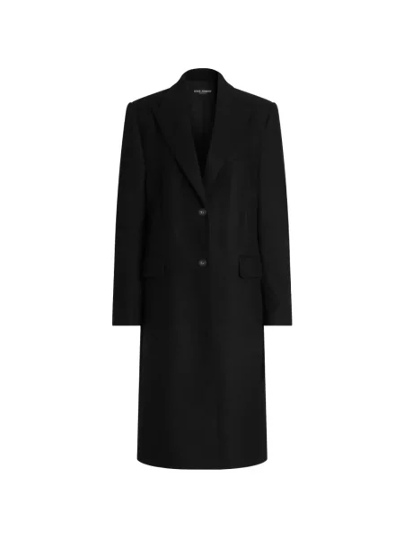 Palton Dolce & Gabbana de lână negru