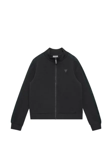 Dětska mikina na zip Guess černá