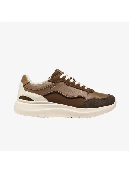 Сникърси Geox Plummery Dark Brown EUR 40 кафяво