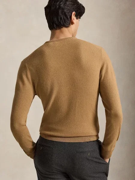 POLO RALPH LAUREN De lână pulover maro
