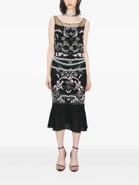 Rochie Tory Burch plasă negru