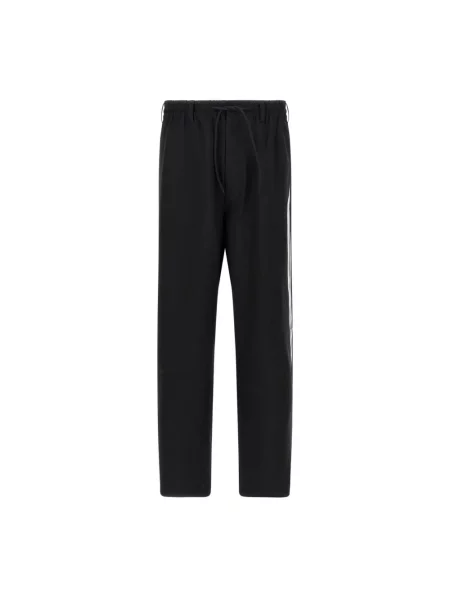 Spodnie dresowe Y-3 w paski czarne