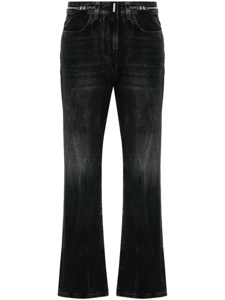 Blugi evazați Givenchy negru