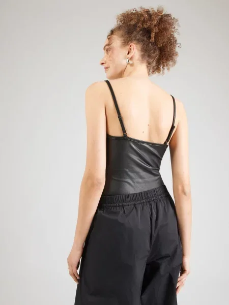 ABOUT YOU Tricou body Thekla' negru