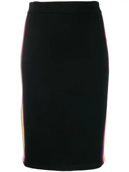 Fustă tip creion Marant Etoile cu dungi negru