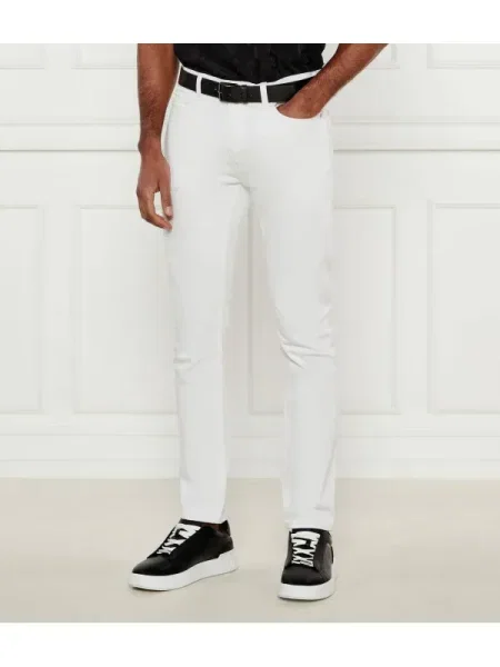 HUGO Blugi | Extra slim fit alb