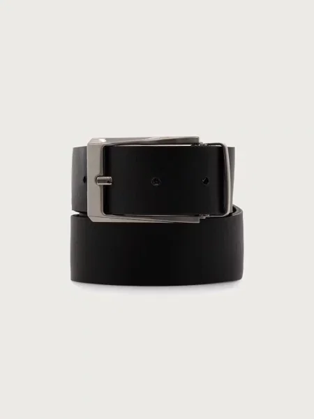 Guess curea pentru bărbați MILANO negru