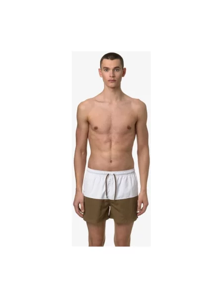 Pantaloni K-way alb