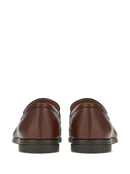 Mocasini Ferragamo maro