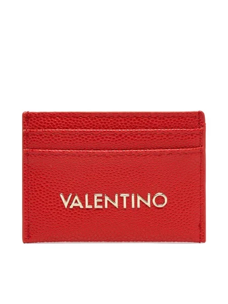 Etui na karty kredytowe Valentino czerwony