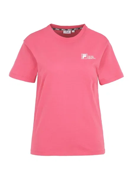 FILA Tricou roșu pastel alb