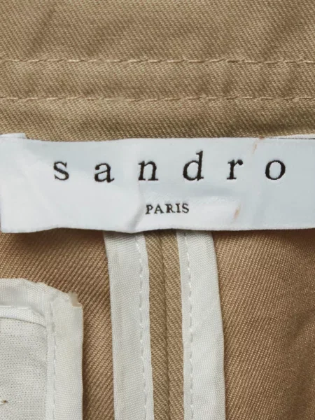 Cu centură fusta mini Sandro