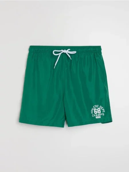 Sinsay Szorty kąpielowe zielony