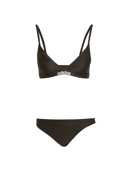 ADIDAS SPORTSWEAR Costum de baie sport Ess negru alb