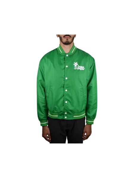 Kurtka bomber Palm Angels zielony