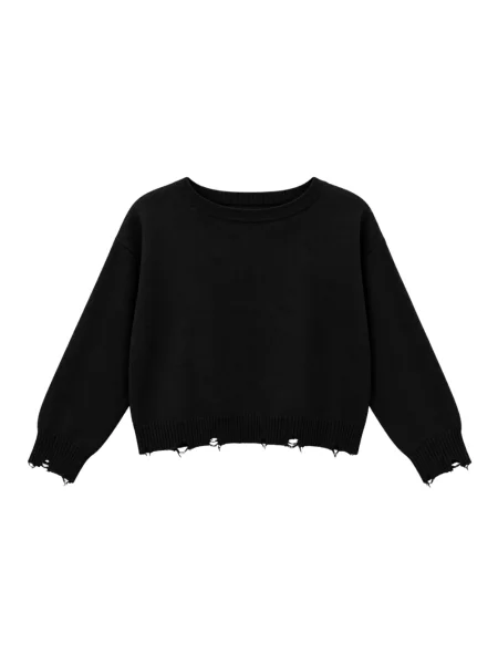 Sweter Aniye By wełniany czarny