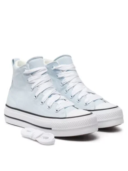Converse Plátěnky Chuck Taylor All Star Padded Lift Platform šedá