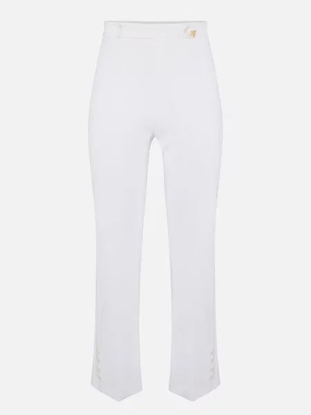 Брюки Elisabetta Franchi белые