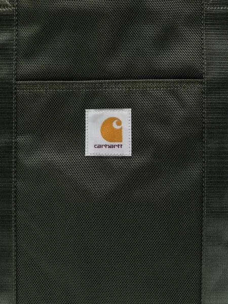 Чанта Carhartt Wip с автограф зелено