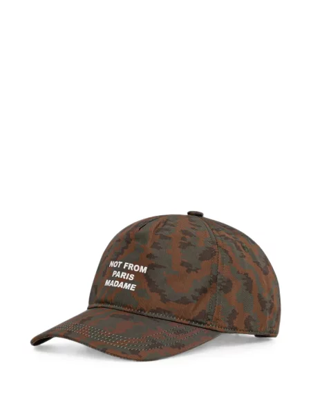 Șapcă Drole De Monsieur cu imagine cu model camuflaj maro