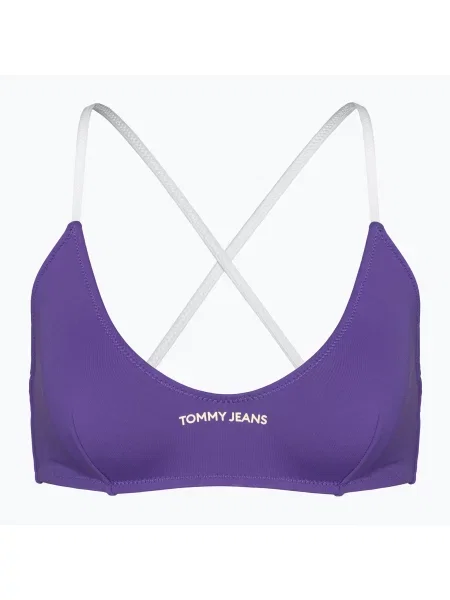 Podprsenka Tommy Jeans fialová