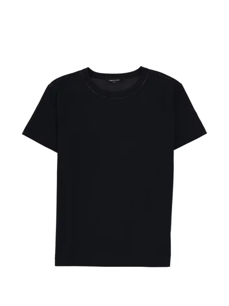 Tricou Fabiana Filippi cu decolteu rotund albastru