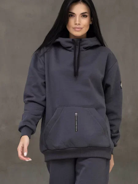 Женское худи сіра