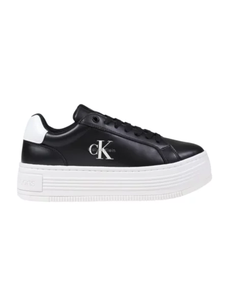 Calvin Klein Jeans Buty Kobieta 39 EU Płaskie Buty Sportowe Bold Styl czarny