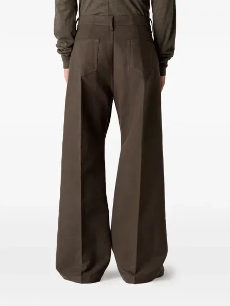 Keprové džíny Rick Owens hnědé
