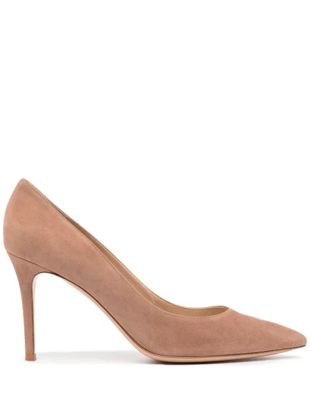 Pantofi cu toc Gianvito Rossi roz