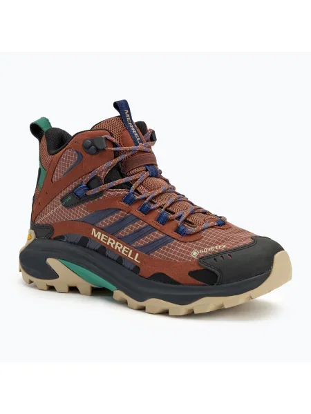 Мъжки ботуши за туризъм Merrell Moab Speed 2 Mid GTX black черно
