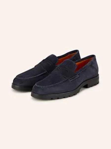 Santoni Mokasíny Typu Penny tmavě modrá