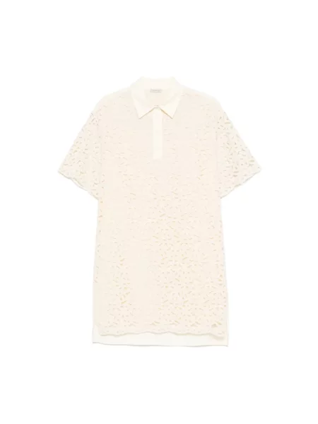 Mała mały sukienka mini Moncler garniturowa beżowa