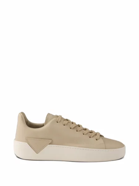 Sneakerși Prada din piele