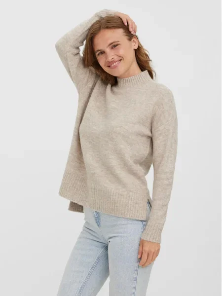Vero Moda Пуловер бежов