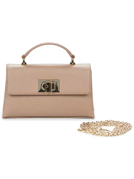 FURLA Ročna torbica greige bež